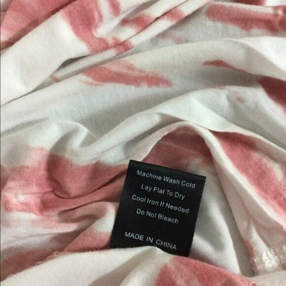 HAND-DIP Tunic w/ Asymmetrical Hem & Dye - Picture 15 of 15